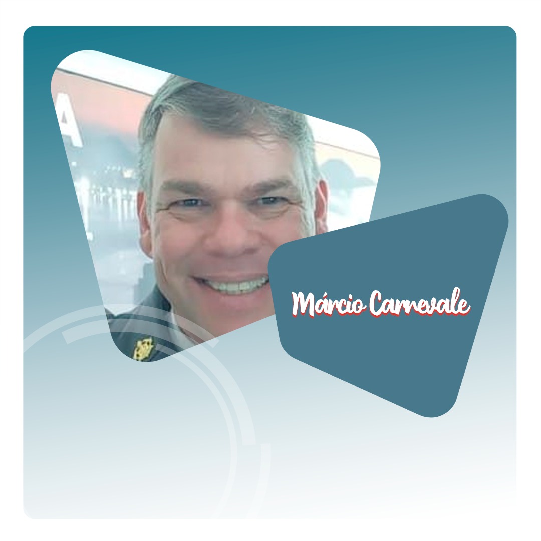 Professor do Curso<br>Major PM<br>Márcio César Carnevale